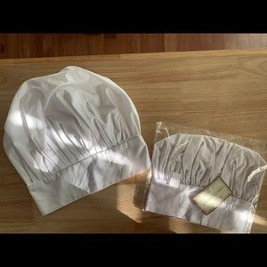 2 CHEF’S HATS - ADULT AND CHILD